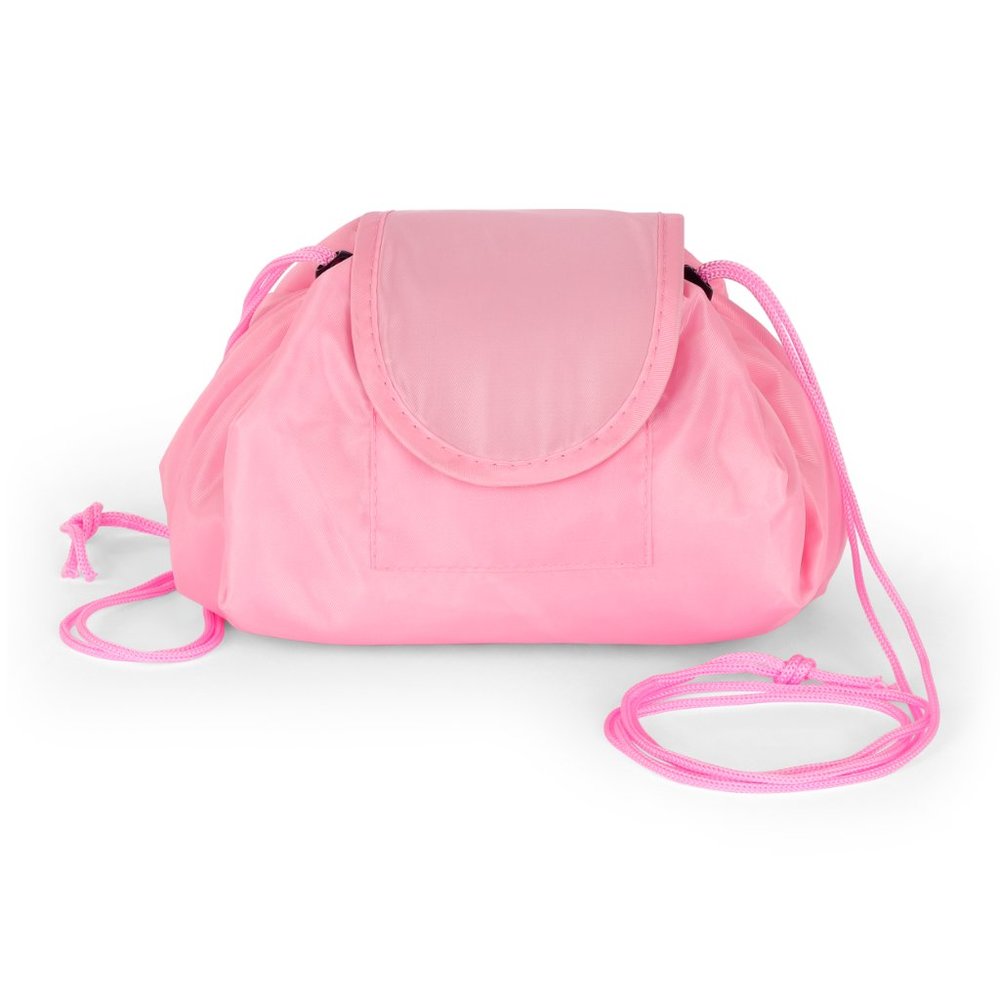 Black Drawstring Makeup Bag Drawstring Cosmetic &… - image 7